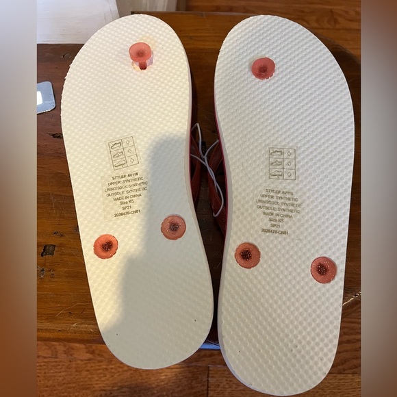 Crewcuts Flipflops Pink Big kid size 5, NWT - Picture 3 of 6